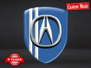 Honda Acura Insignias Auto Personalizadas Resistentes Alta Calidad X